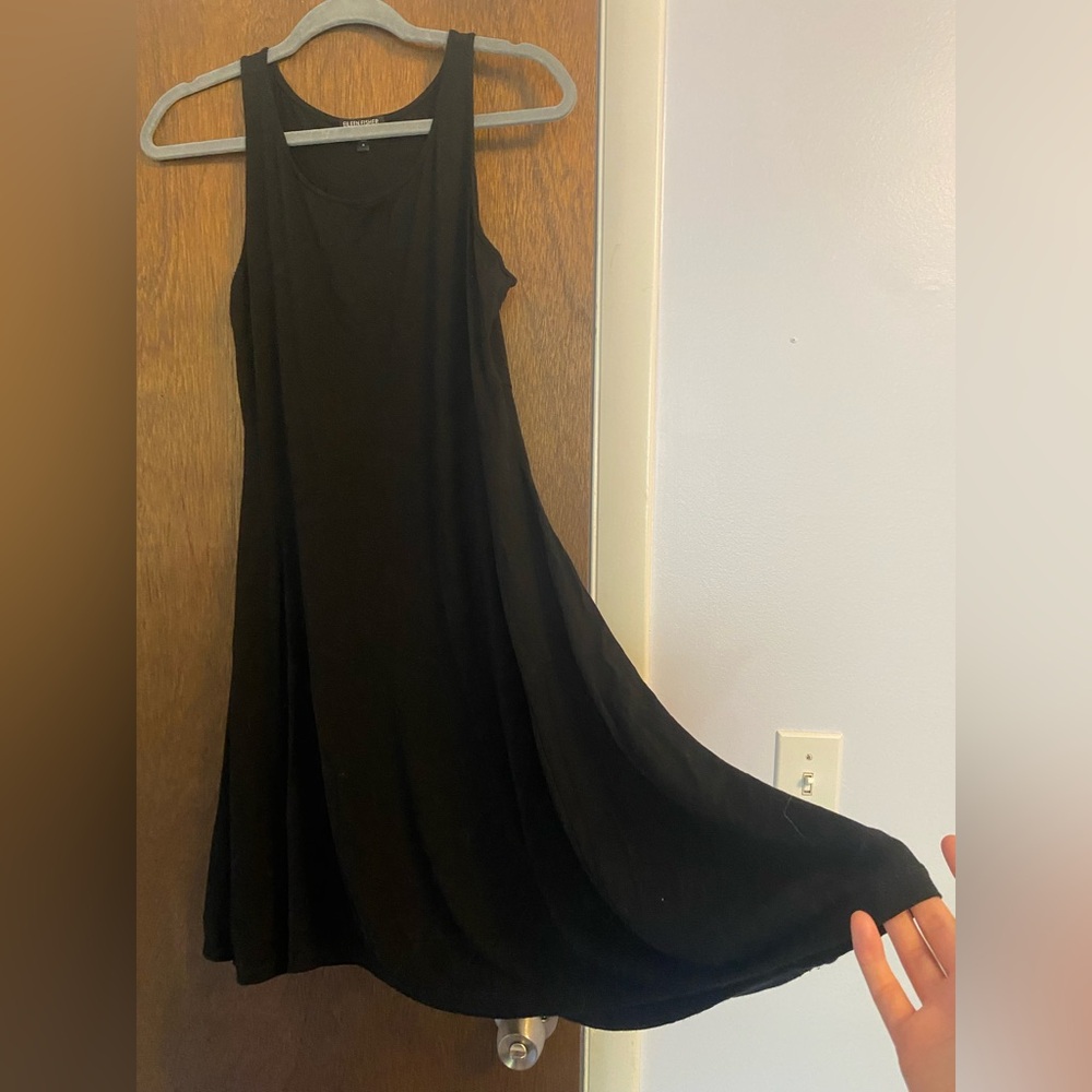 Eileen Fisher Like New Condition Flattering Black Dress Size Small